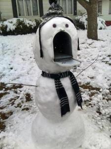 Frozen Mail Box