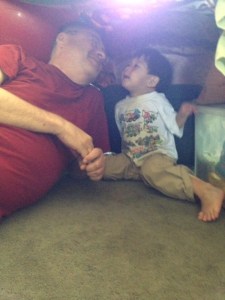 Thomas and Papa in Blanket Fort securedownload