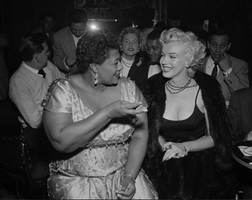 Ella Fitzgerald &amp; Marilyn Monroe